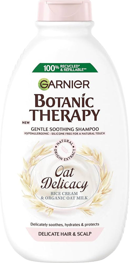 Champú diseñado para cabello y cuero cabelludo delicados