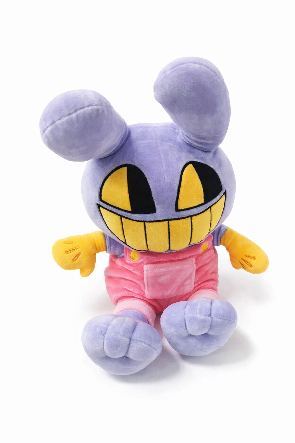 Peluche es de Jax de la serie The Amazing Digital Circus.