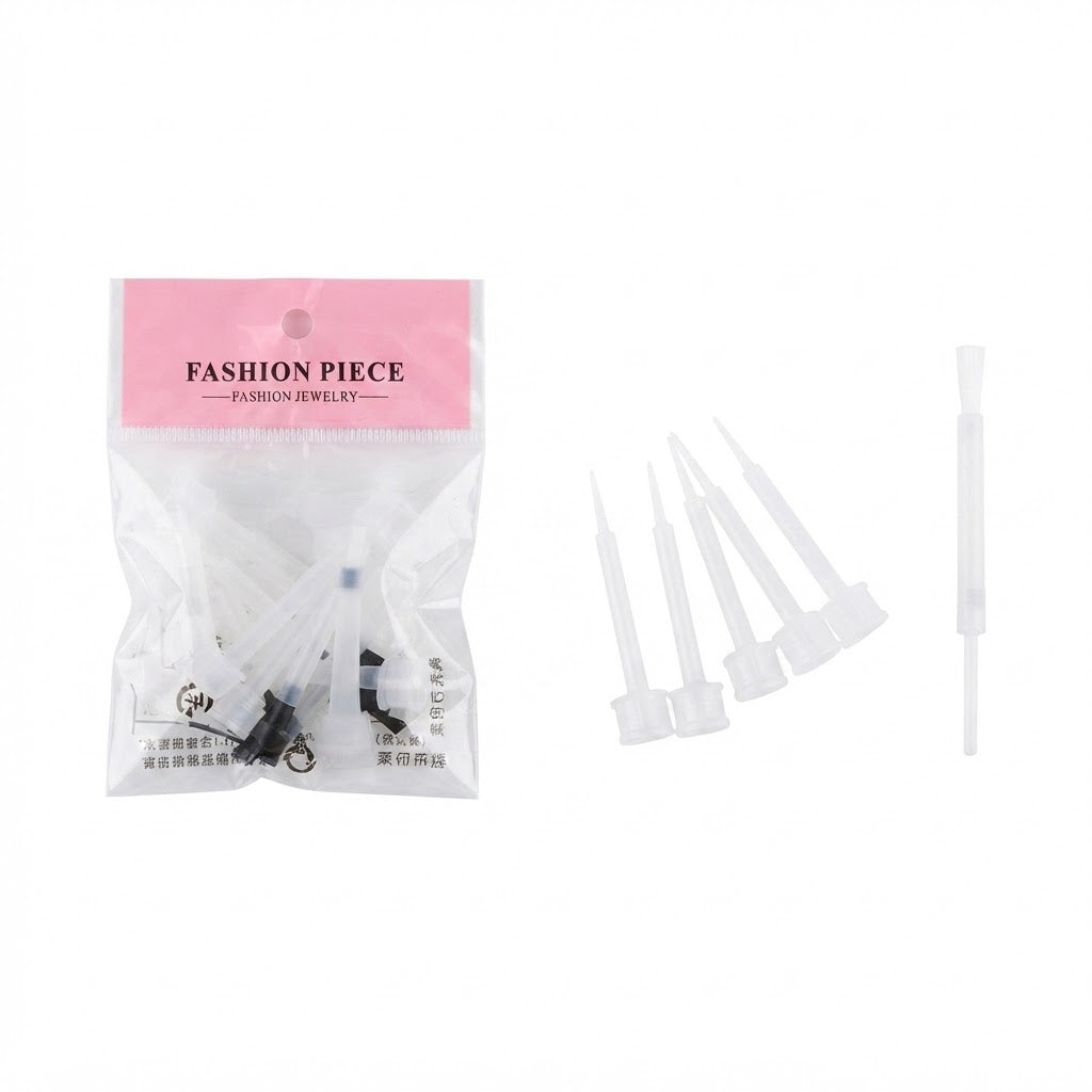 Kit de Pinceles de repuesto para esmalte de uñas o polvos de inmersión.