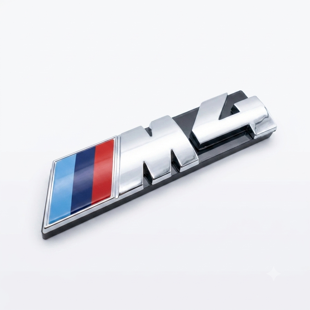 Emblema metálico original de BMW para el modelo M4