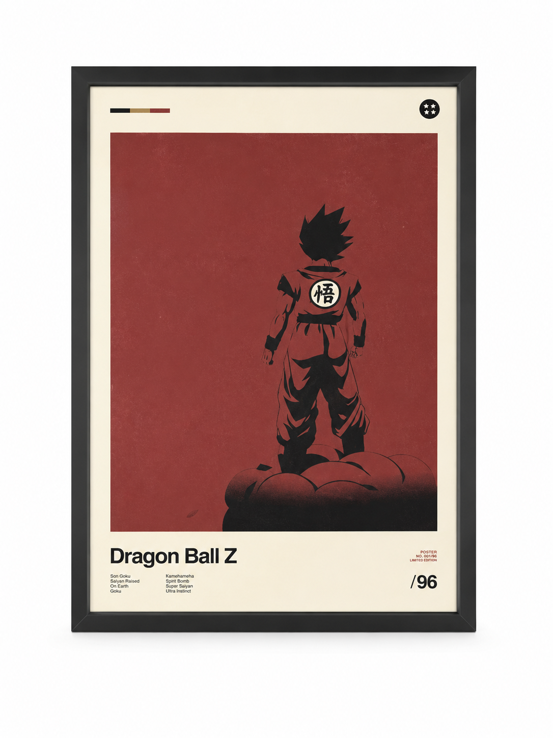 Póster decorativo de pared con ilustración estilo anime, 18,5 x 13 pulgadas.
