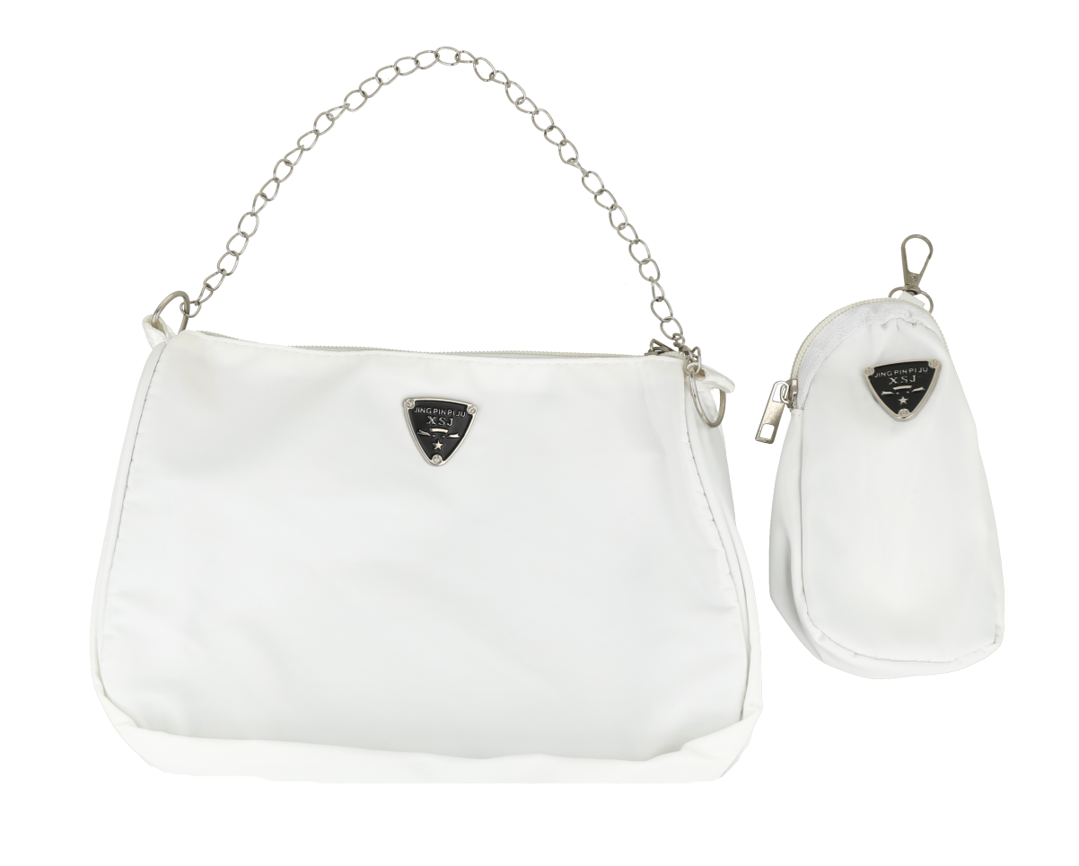 Bolso X S J blanco.