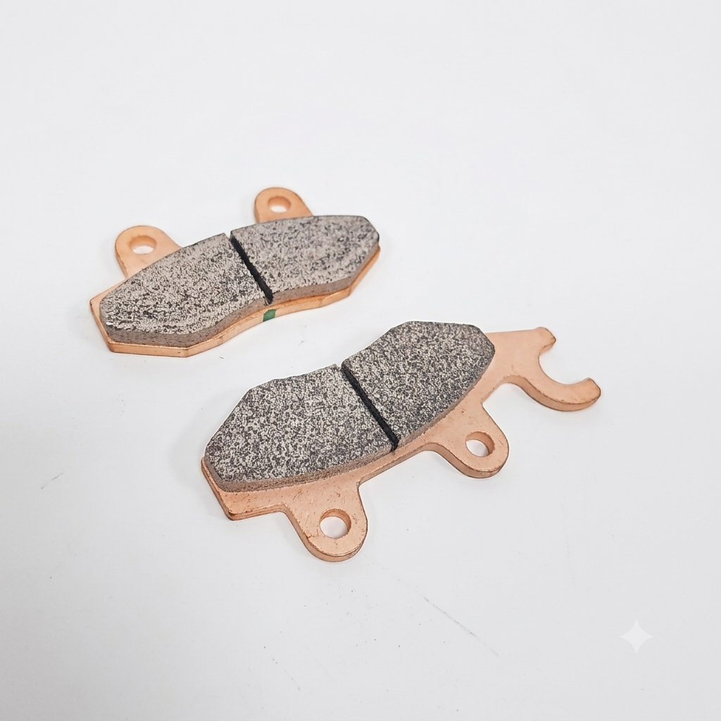 Pastillas de freno sinterizadas de metal para motocicleta o cuatrimoto, compatible con modelos Yamaha Raptor 700 o Kawasaki Ninja.