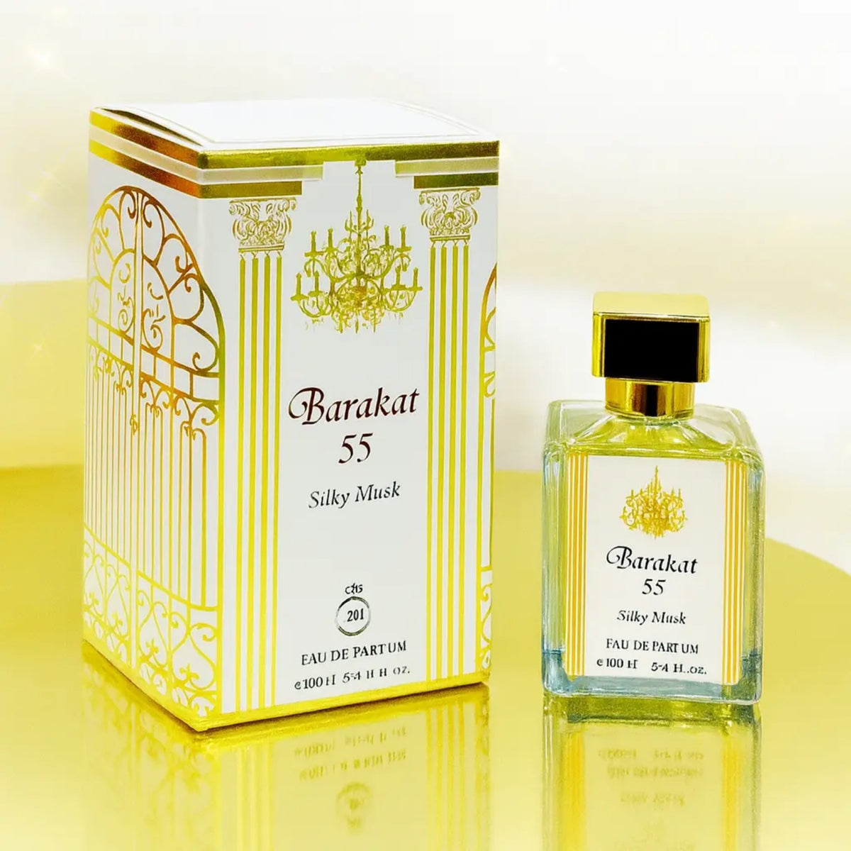 Perfume con aroma Silky Musk, 100 ml.