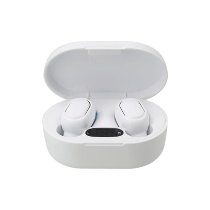 audifonos inalambricosos bluetooth blancos TWS