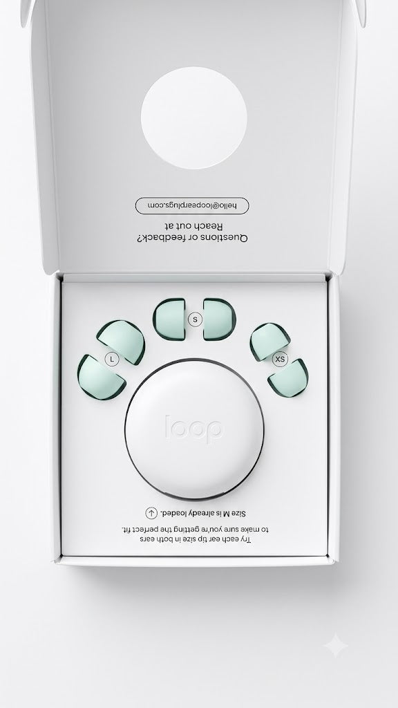 Tapones para los oídos, diseñados para la reducción de ruido.