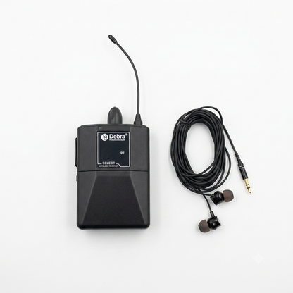 Receptor de petaca (bodypack) UHF modelo Debra Select Wireless Receiver