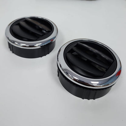 Pack 2 Cubiertas de ventilación redonda  7,8 cm x 3 cm
