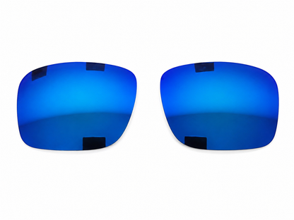 Par de Lentes de Repuesto para Gafas de Sol con Acabado Espejado Azul.