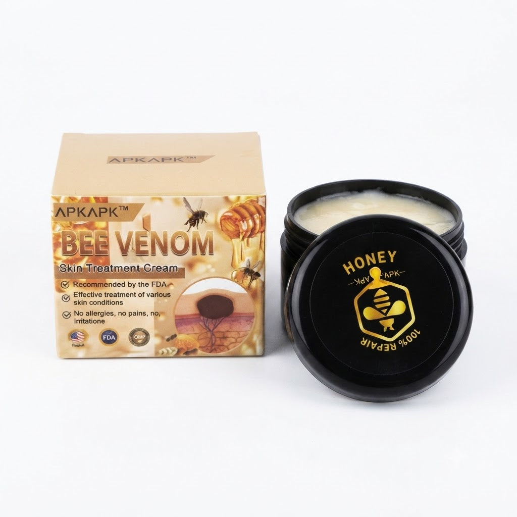 Crema de tratamiento para la piel.