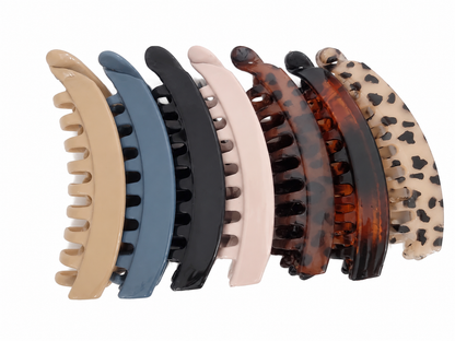 Set de Pinzas Grandes para Cabello en Colores Surtidos.