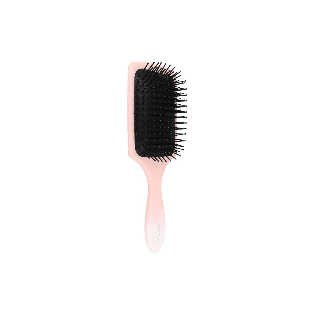 cepillo de paleta Less Jangle de SLEEKE, rosado.