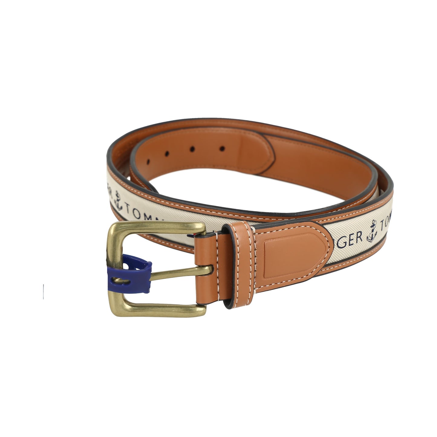 Cinturón casual para hombre color marron.