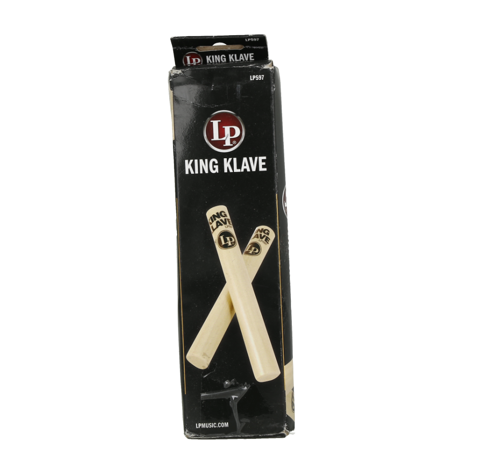 par de claves Latin Percussion LP597 de fibra de vidrio.