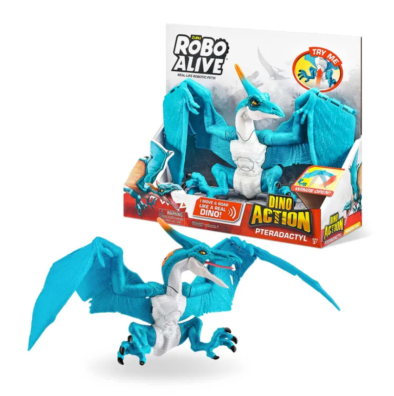 Muñeco Robo Alive Dino Action Pterodáctilo