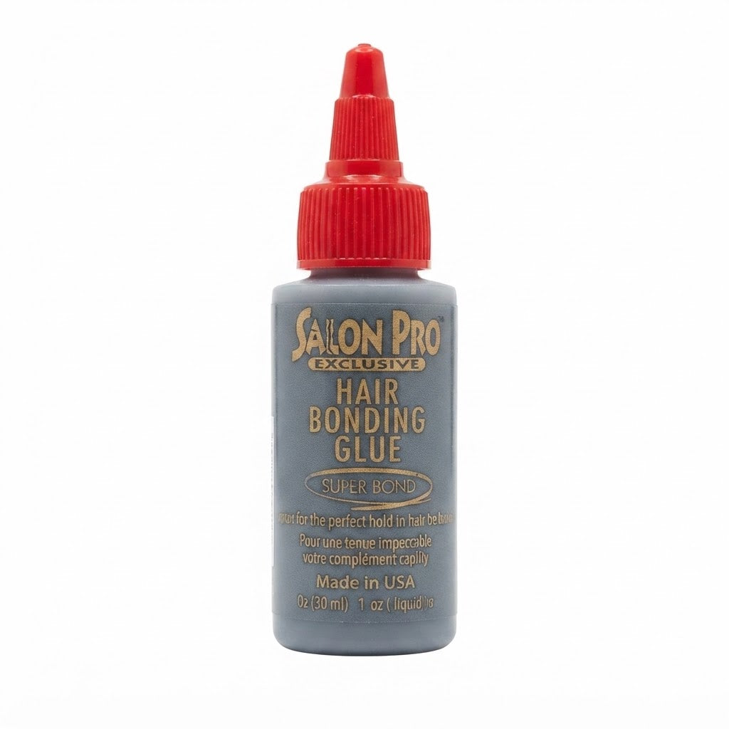 Pegamento adhesivo para extensiones de cabello llamado.