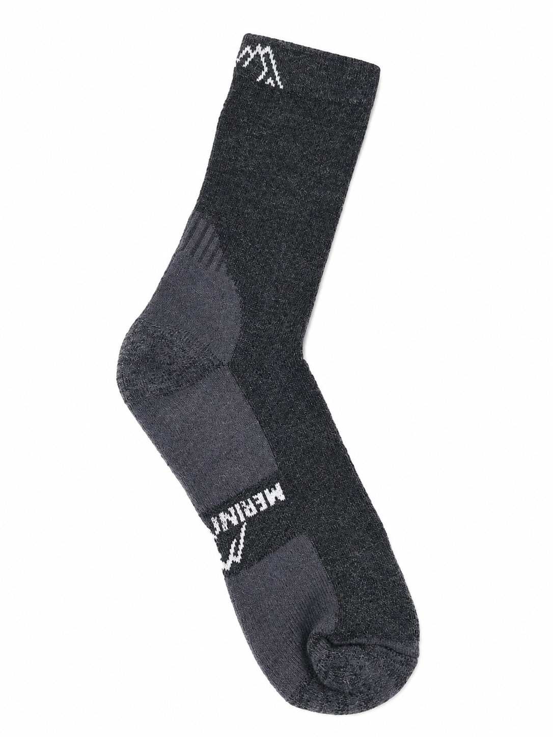 Calcetín Deportivo de Senderismo y Outdoor Color Gris Oscuro.