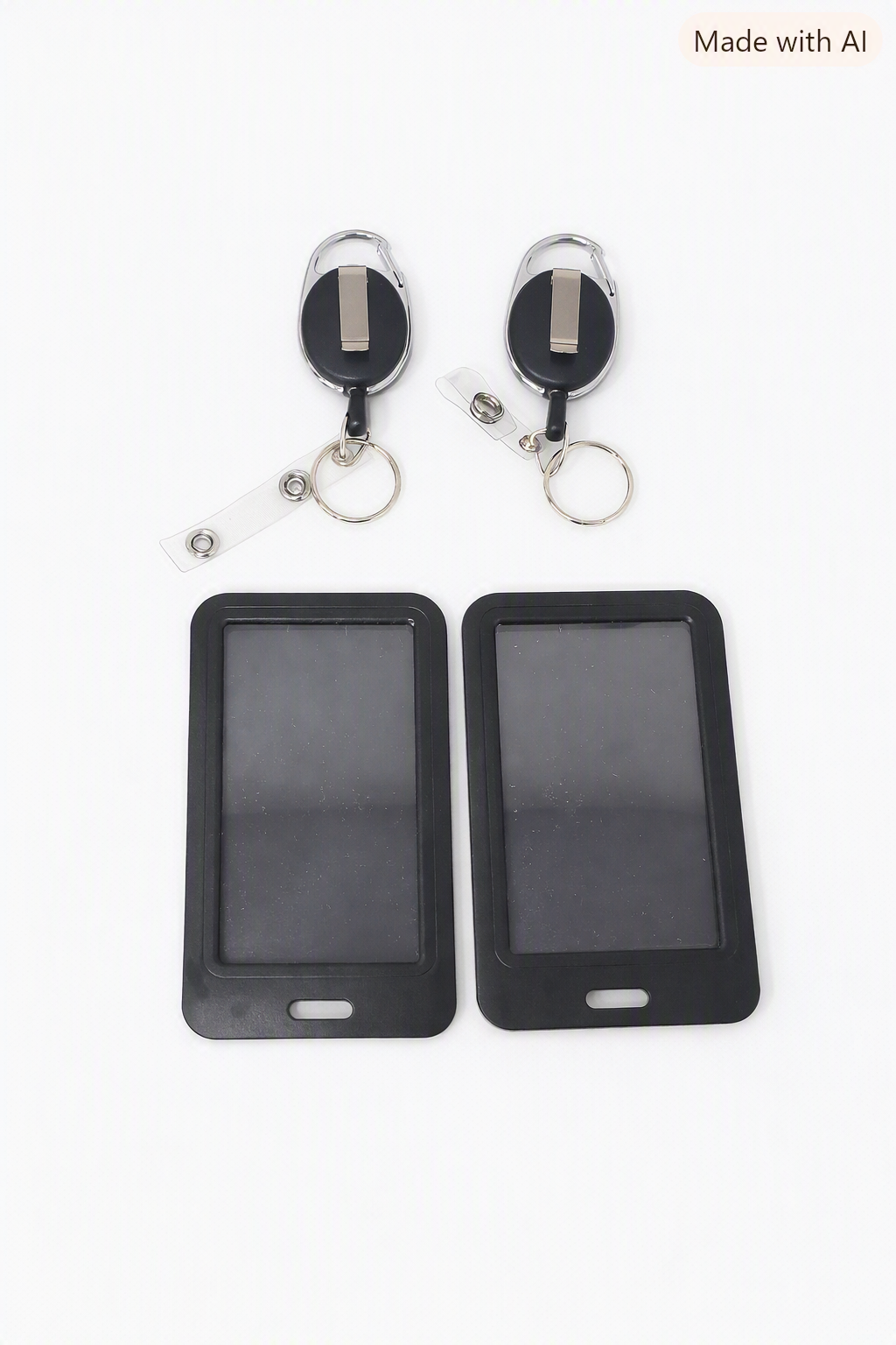Pack de 2  accesorios de identificación para oficinas o lugares de trabajo.
