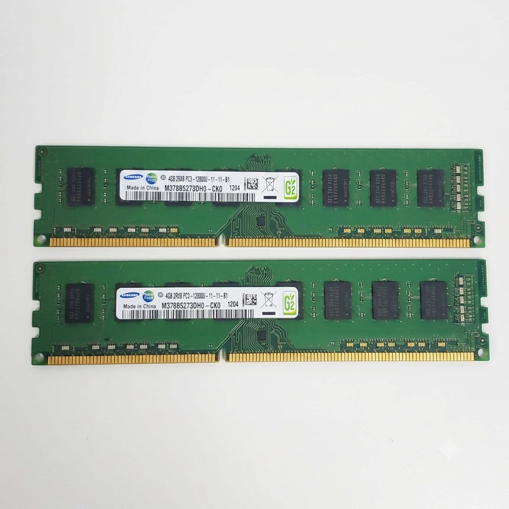 Pack de 2 memorias RAM de 4GB DDR3, 4x2 8GB.