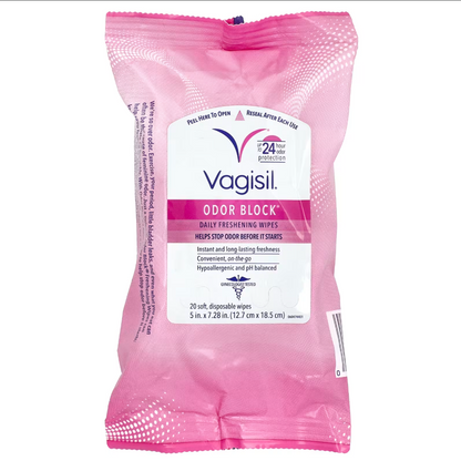 Toallitas diarias refrescantes diseñadas para la higiene íntima femenina.