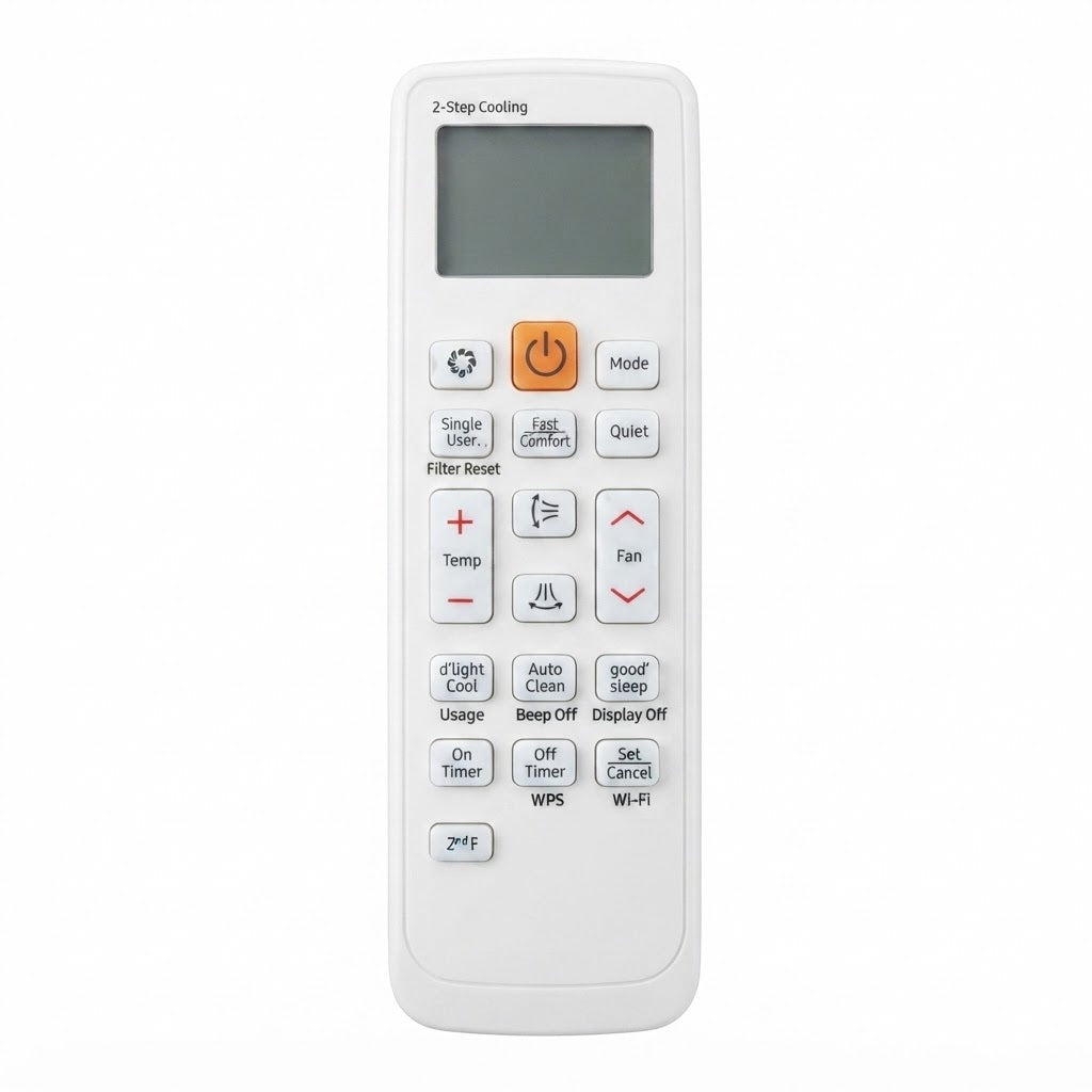 Control remoto para aire acondicionado.