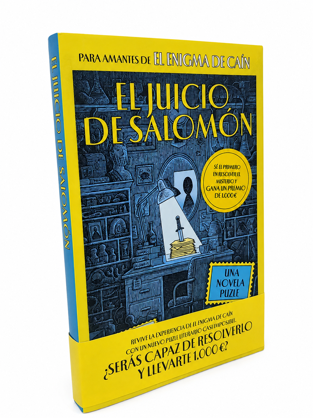 El juicio de Salomón de John Finnemore, novela puzle de misterio.