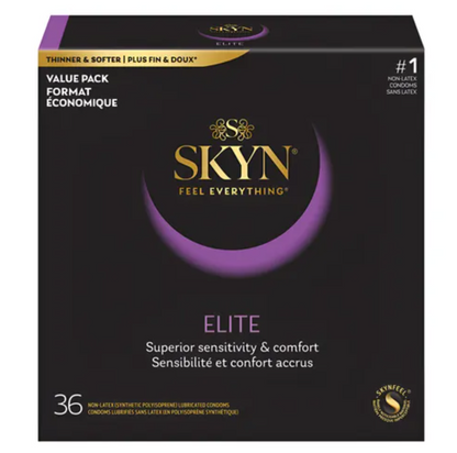 Skyn Elite Preservativos sin látex 36 unidades.