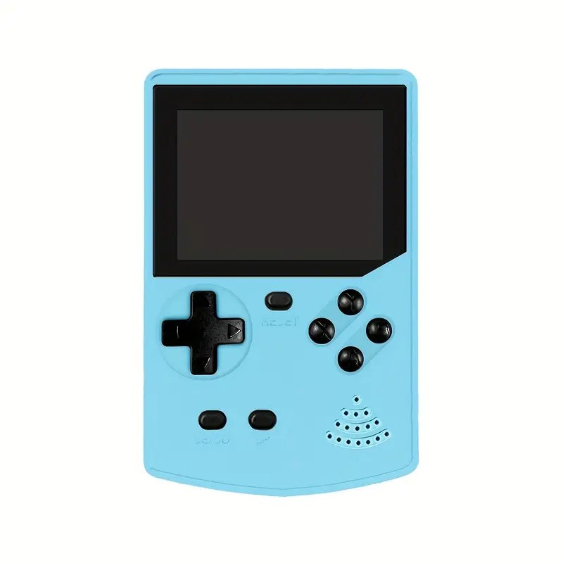 Consola de juegos portátil retro, comúnmente conocida como "Sup 400 en 1", que incluye cientos de juegos clásicos preinstalados.