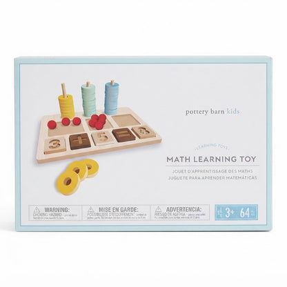 Juguete educativo de madera Math Learning Toy.
