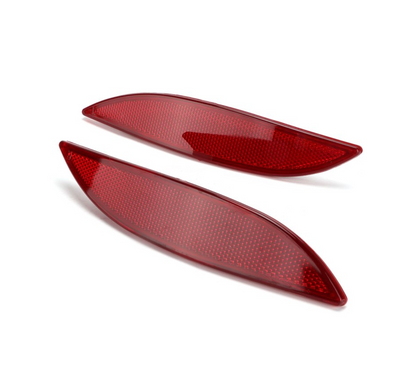 Reflectores de parachoques trasero izquierdo y derecho, para Renault Megane III Hatchback (2008-2016) y Renault Fluence (2010-2016)