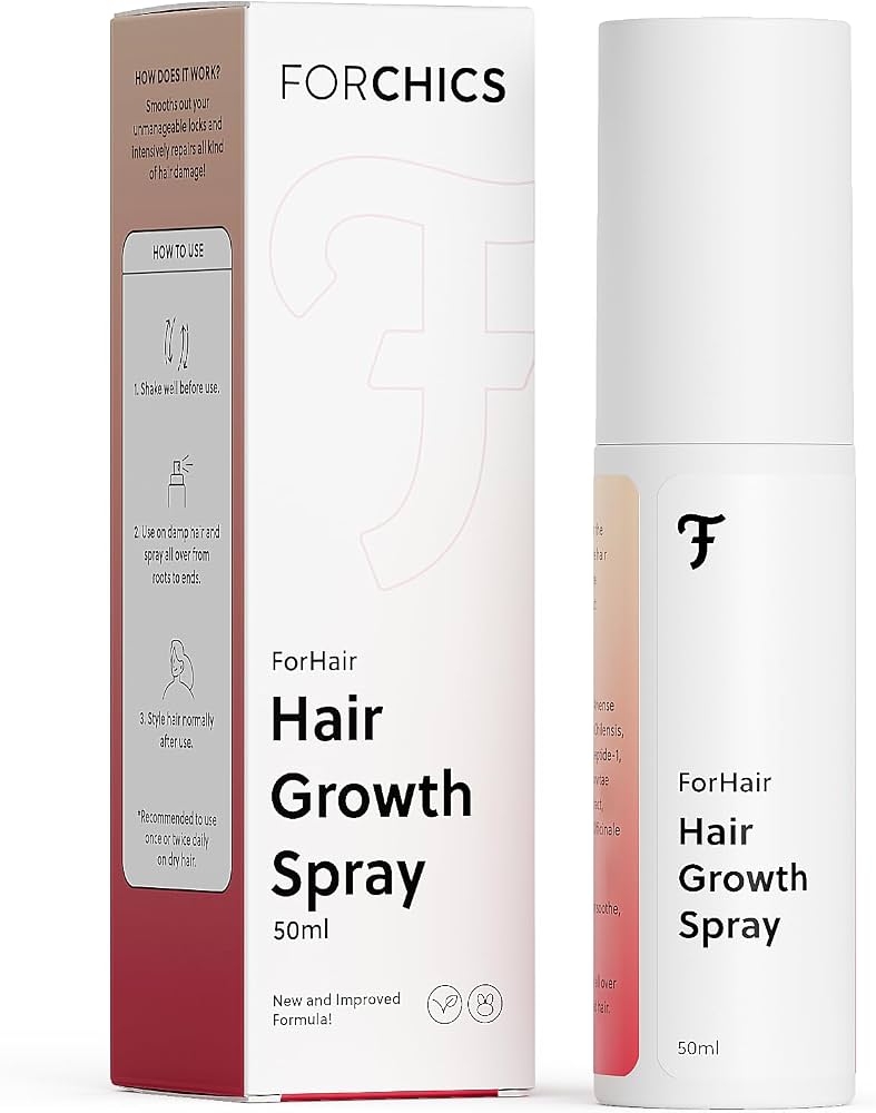 Tratamiento en aerosol de 50 ml diseñado para estimular el crecimiento del cabello