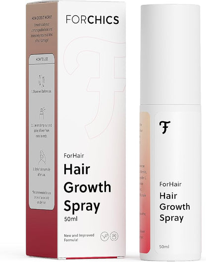 Tratamiento en aerosol de 50 ml diseñado para estimular el crecimiento del cabello