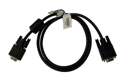 Cable de serie RS-232C de Elecom con conectores hembra de 9 pines.