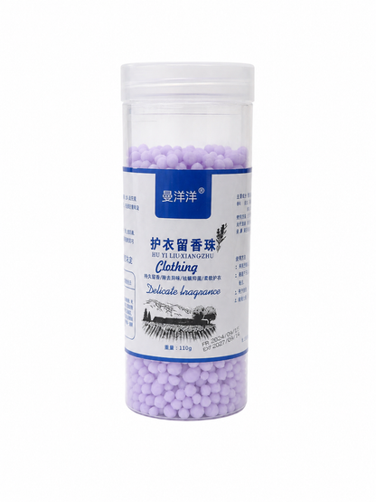 Perlas Aromáticas para Ropa con Fragancia Lavanda.