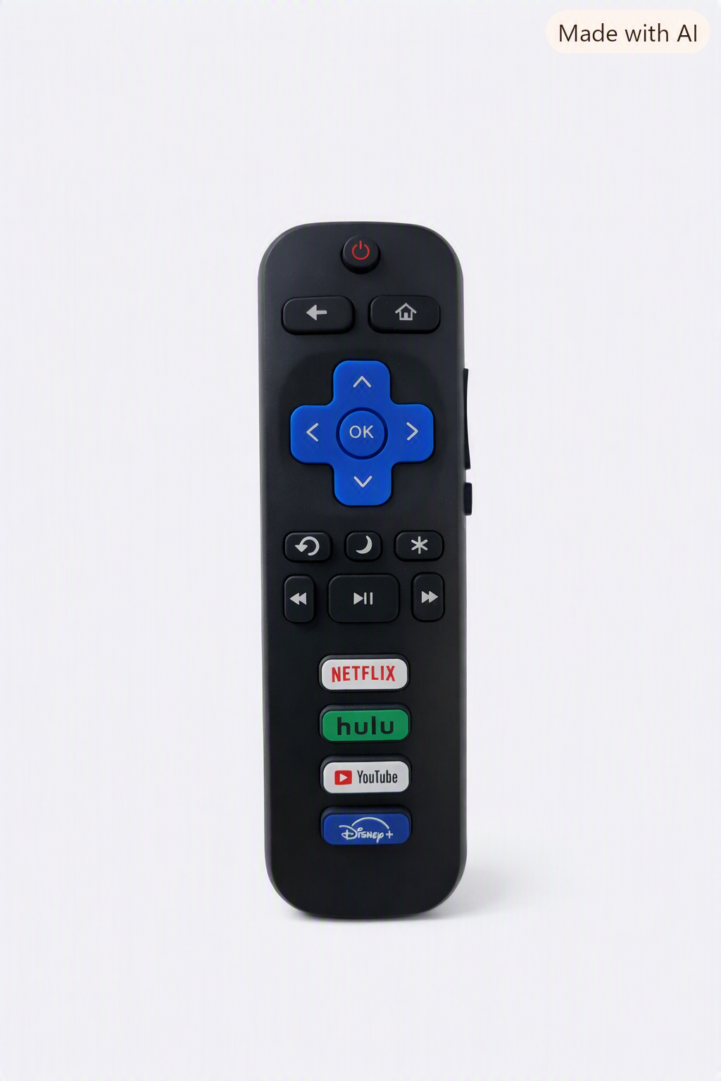 Control remoto de repuesto compatible con televisores Roku Smart TV.