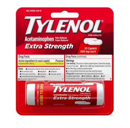 Tylenol acetaminophen Extra strenght