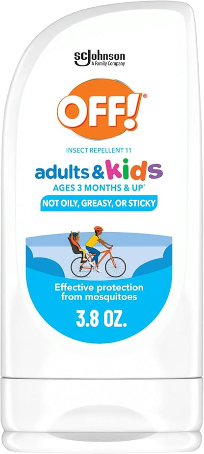 Loción repelente de insectos,e 3.8 oz  utiliza picaridina al 10% para repeler mosquitos y garrapatas.