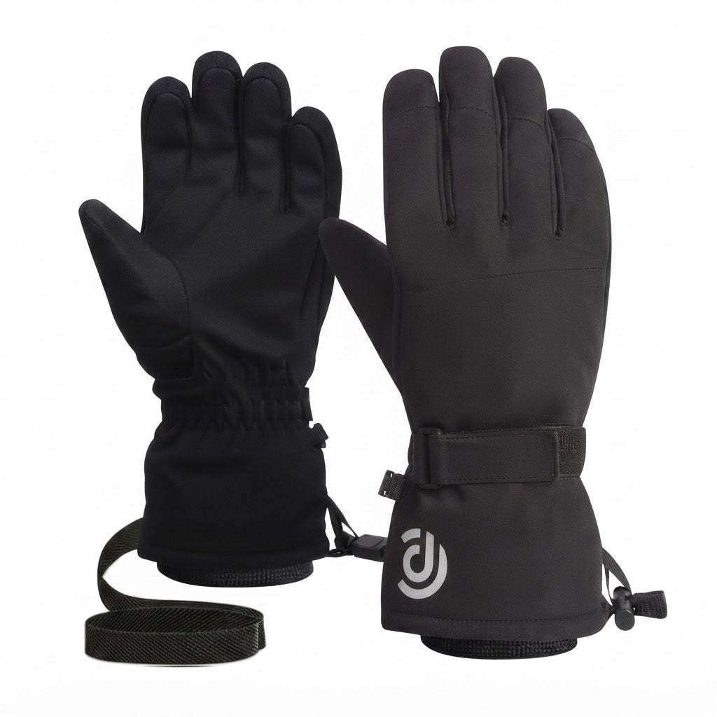 Guantes térmicos para deportes de invierno.