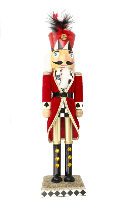 Cascanueces decorativo, conocido específicamente como el modelo "Castle Guard