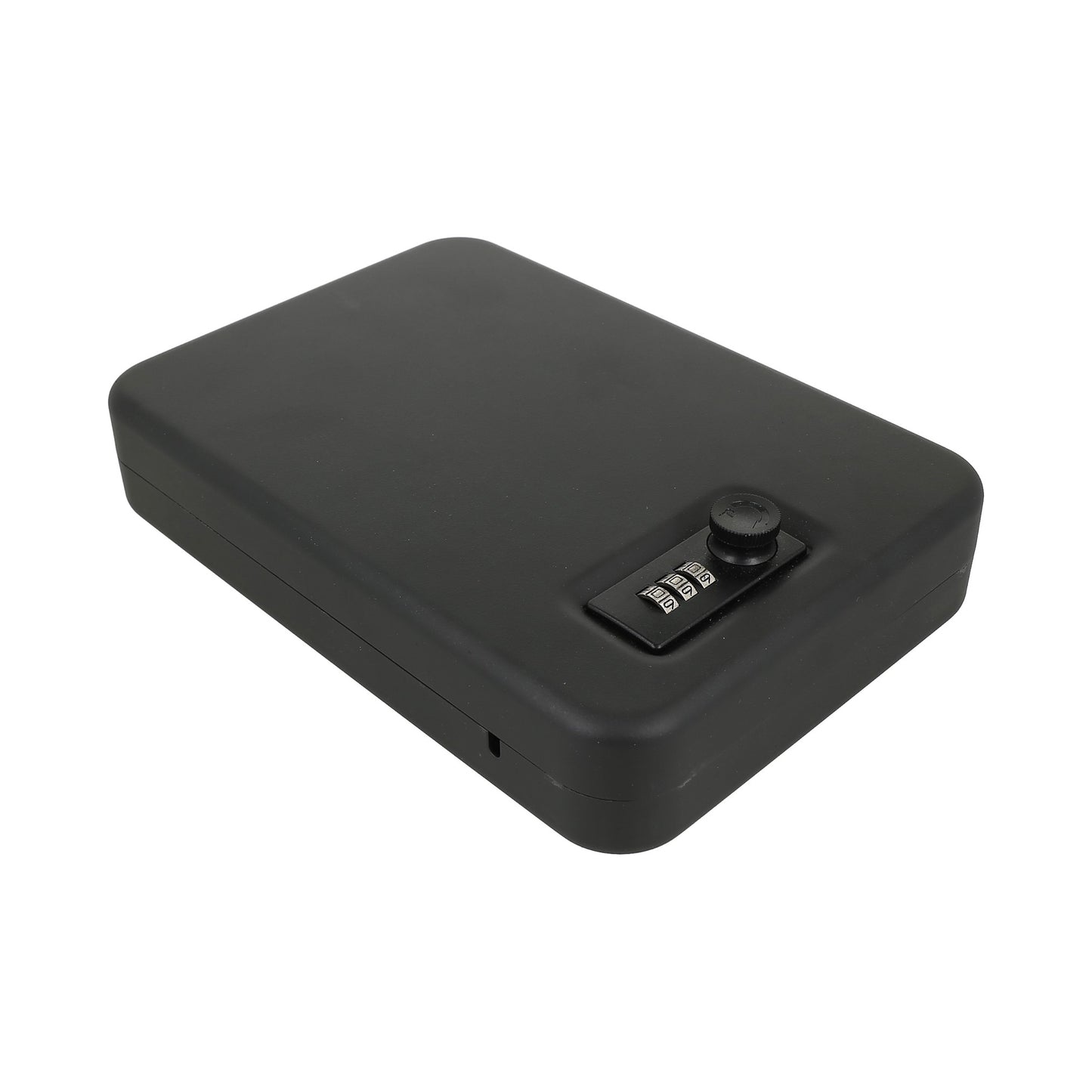 caja fuerte de seguridad, negro