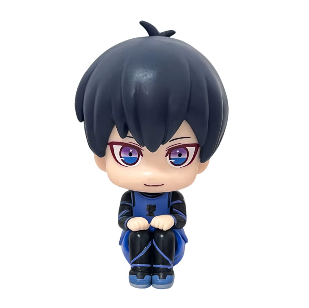 Figura coleccionable de Yoichi Isagi del anime Blue Lock.