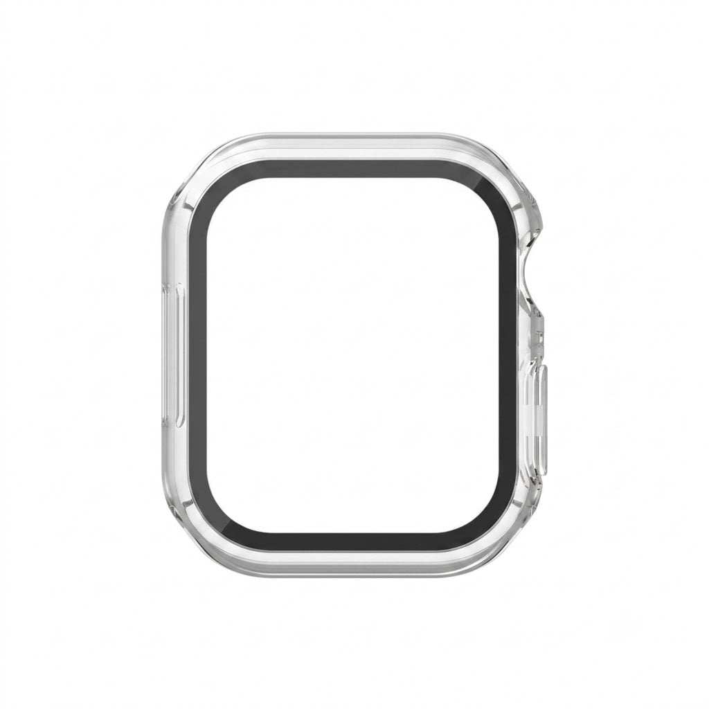 Pack de 2 funda transparente compatible con modelos como Amazfit GTS 2 Mini o Apple Watch.