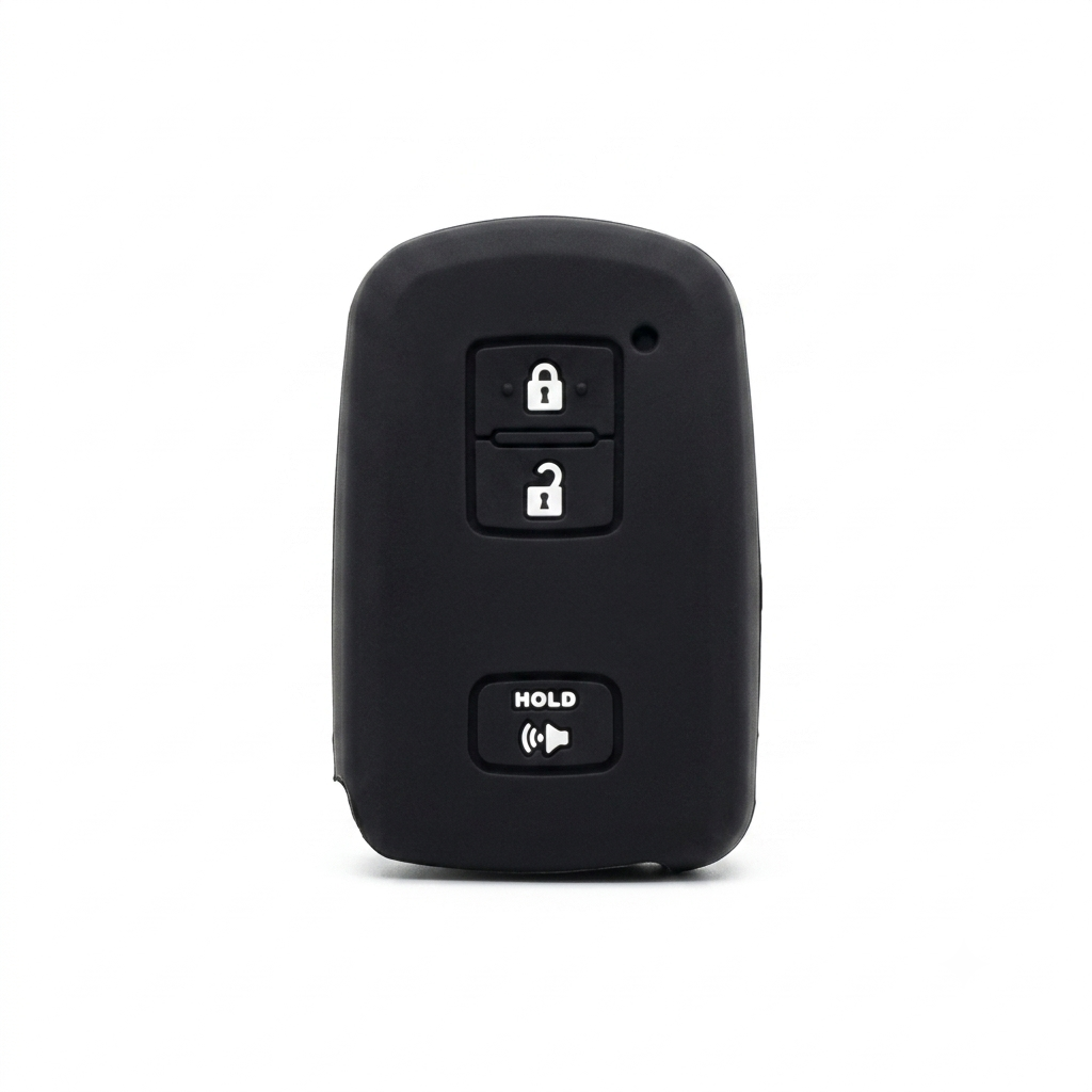 Funda de silicona para llaveros inteligentes de 3 botones de Toyota RAV4, Camry y Land Cruiser.