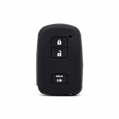 Funda de silicona para llaveros inteligentes de 3 botones de Toyota RAV4, Camry y Land Cruiser.