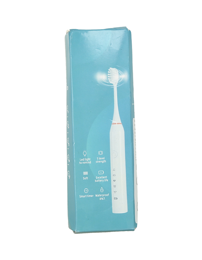 Cepillo de dientes eléctrico recargable.