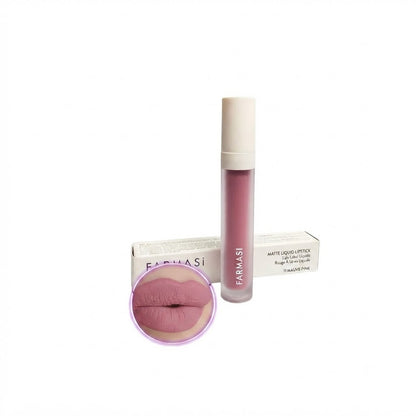 Labial líquido mate en el tono 15 Baby Doll.