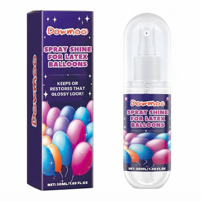 Spray diseñado específicamente para dar brillo y restaurar el aspecto glossy en globos de látex.
