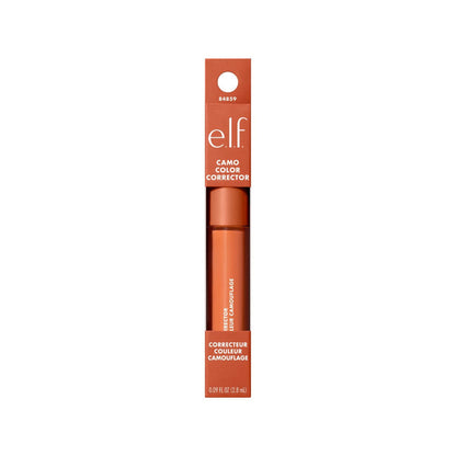 Corrector camo en tono naranja, diseñado para neutralizar manchas oscuras e hiperpigmentación.