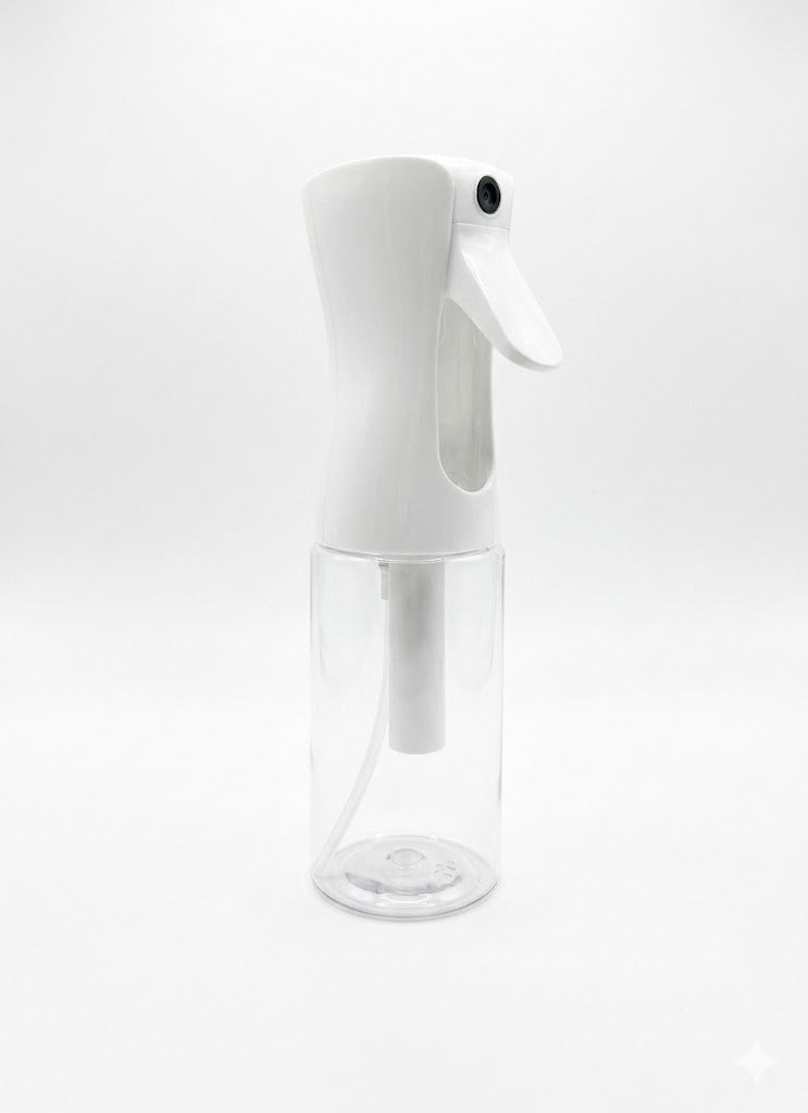 Potella pulverizadora de niebla continua es ideal para estilizar el cabello o rociar plantas con una fina niebla de agua.