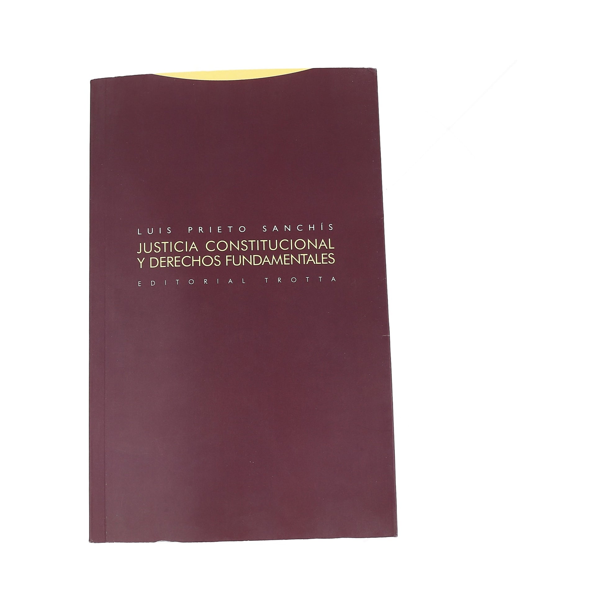Libro Justicia Constitucional y derechos fundamentales